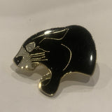 Roaring Black Panther Lapel Hat Pin AS
