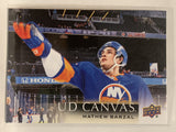 #C53 Mathew Barzal UD Canvas New York ISlanders 2018-19 Upper Deck Series One Hockey Card