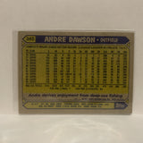 #345 Andre Dawson Montreal Expos 1987 Topps Baseball Card JF
