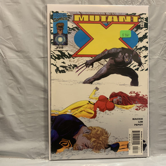 #28 Mutant X Marvel Comics BF 8576