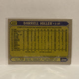 #337 Darrell Miller Los Angeles Angels 1987 Topps Baseball Card JF