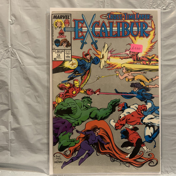 #14 Excalibur The Cross-Time Caper Marvel Comics BF 8592