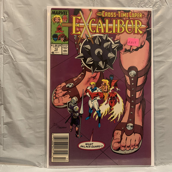 #13 Excalibur The Cross-Time Caper Marvel Comics BF 8593
