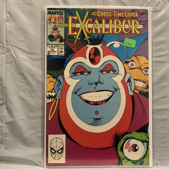 #15 Excalibur The Cross-Time Caper Marvel Comics BF 8594