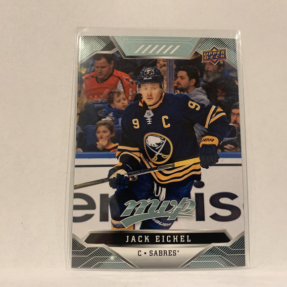 #14 Jack Eichel Buffalo Sabres  2019-20 UD MVP Hockey Card AC