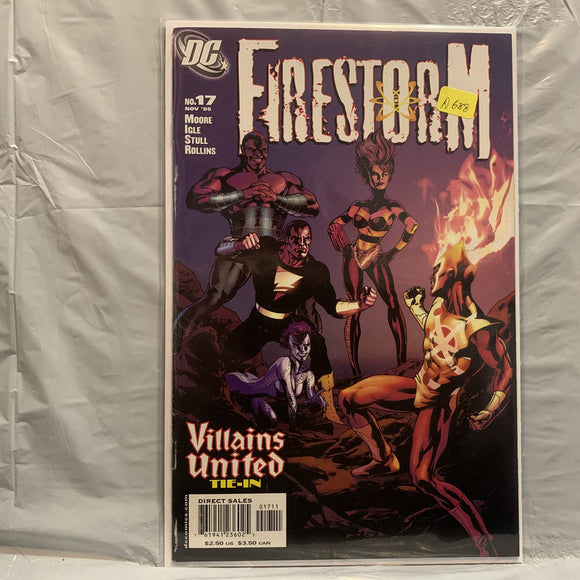 #17 Firestorm Villains United Tie-In DC Comics BF 8598