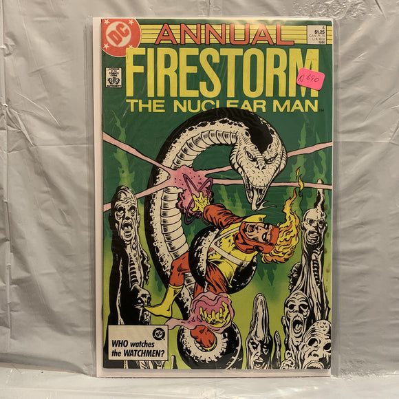 #4 Firestorm The Nuclear Man Annual DC Comics BF 8599