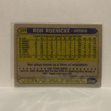 #329 Ron Roenicke Philadelphia Phillies 1987 Topps Baseball Card JF