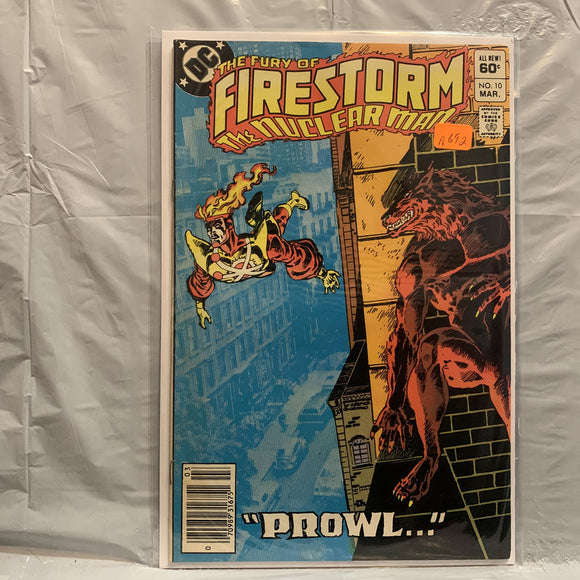 #10 The Fury of Firestorm The Nuclear Man Prowl DC Comics BF 8600