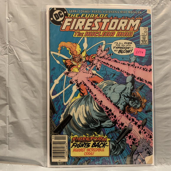 #44 The Fury of Firestorm The Nuclear Man  DC Comics BF 8603