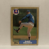 #324 Dave Palmer Atlanta Braves 1987 Topps Baseball Card JG