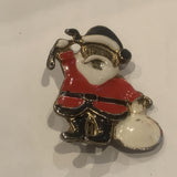 Santa Claus Lapel Hat Pin AT
