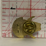 Calgary Cares About Peace on Earth White Hat Planet Lapel Hat Pin