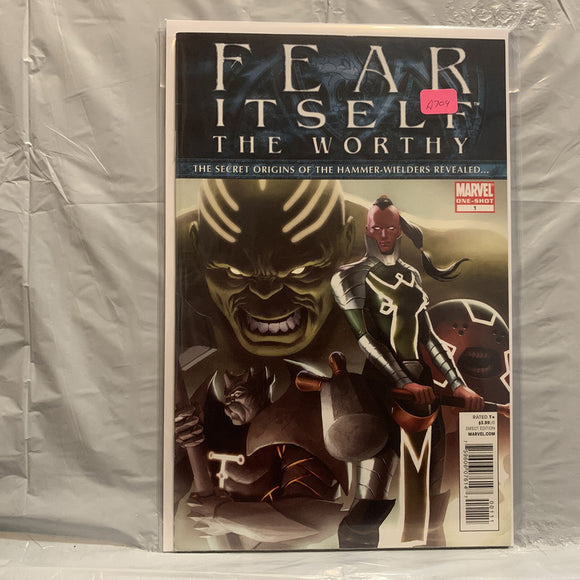 #1 Fear Itself The Worthy The Secret Origins of the Hammer-Wielders Reveled  Marvel Comics BF 8606