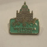 Victoria Canada BC Horse Carriage Lapel Hat Pin AT