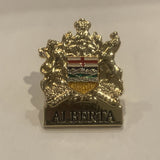 Alberta Coat of Arms Lapel Hat Pin AT