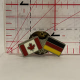 Canada Germany Friendship Flags Lapel Hat Pin