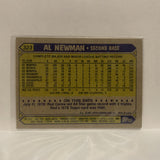 #323 Al Newman Montreal Expos 1987 Topps Baseball Card JG