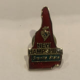New Hampshire Granite State Lapel Hat Pin AT