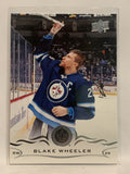 #198 Blake Wheeler Winnipeg Jets 2018-19 Upper Deck Series One Hockey Card