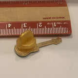 Green Guitar Lapel Hat Pin AT