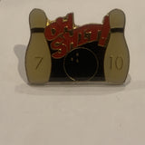 Oh Sh*t 7 10 Split Bowling Score Lapel Hat Pin AT