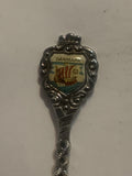 Danmark Ship Boat Denmark Souvenir Spoon