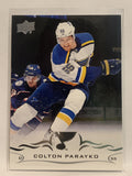 #153 Colton Parayko Columbus Blue Jackets 2018-19 Upper Deck Series One Hockey Card