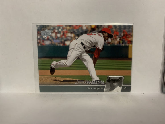 #271 Jose Arredondo Los Angeles Angels 2010 Upper Deck Series 1 Baseball Card NE
