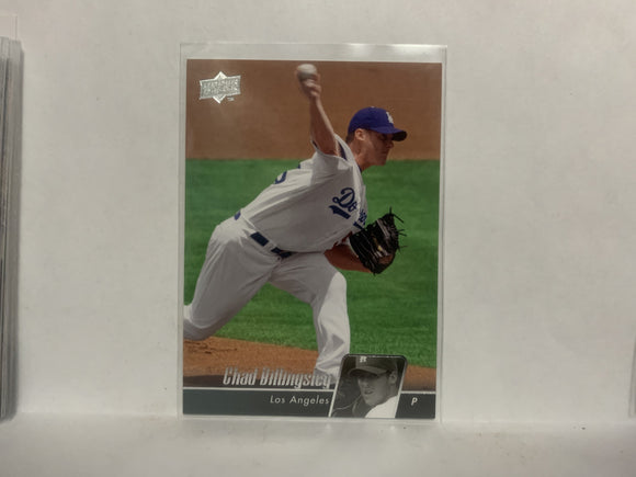 #272 Chad Billingsley Los Angeles Dodgers 2010 Upper Deck Series 1 Baseball Card NE
