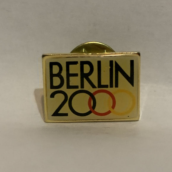 Berlin 2000 Olympic Logo Lapel Hat Pin