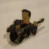 Man Playing a Guitar Lapel Hat Pin AU
