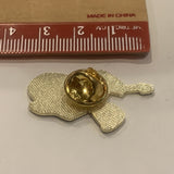 Man Playing a Guitar Lapel Hat Pin AU