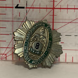 Transporiation Safety Award 8 Year Without Accident Logo Lapel Hat Pin