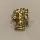 #1 Mom Lapel Hat Pin AU