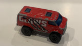 Red Claws 4X4 Chevy Van Matchbox Toy Diecast Car