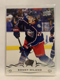 #56 Sonny Milano Columbus Blue Jackets 2018-19 Upper Deck Series One Hockey Card