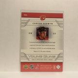 #205 Caren Geryn Calgary Flames Young Guns 2006-07 Upper Deck Series One Hockey Card JH