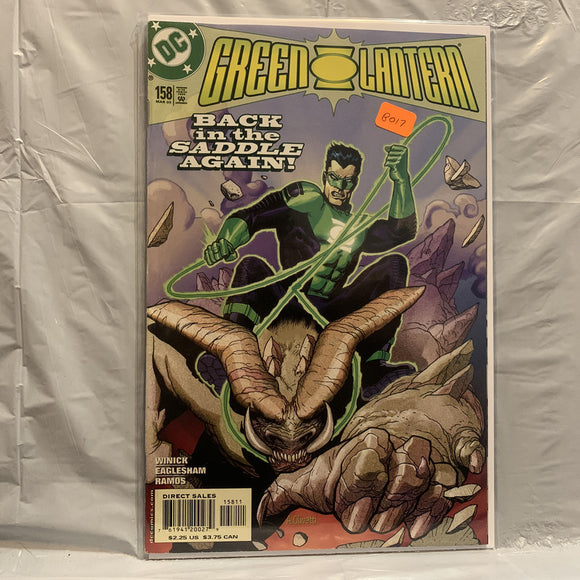 #158 Green Lantern Back in the Saddle Again DC Comics BG 8656