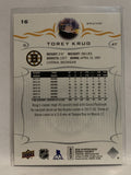 #16 Torey Krug Boston Bruins 2018-19 Upper Deck Series One Hockey Card
