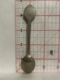 September Aster Flower Souvenir Spoon