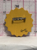 Sun Sunshine  Button Pinback