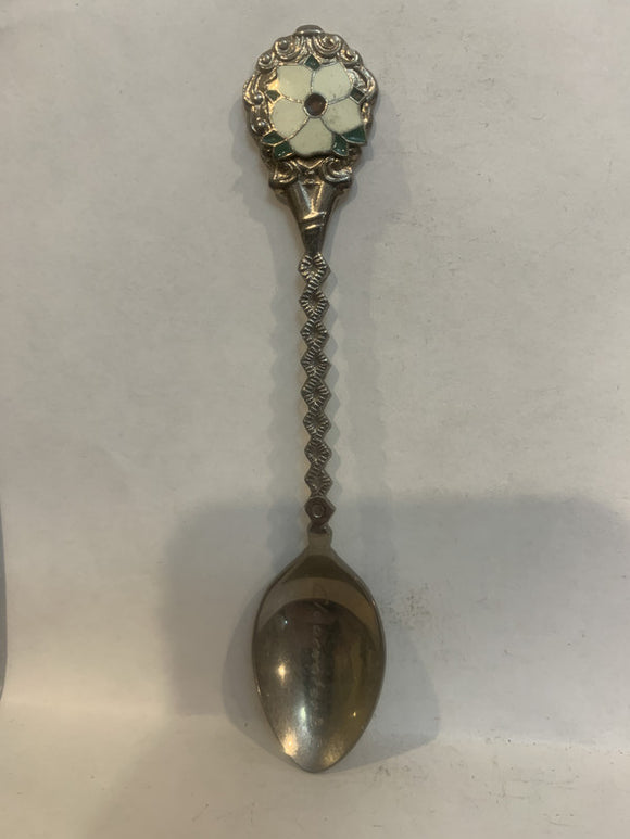Clearwater BC Dogwood Flowers Souvenir Spoon
