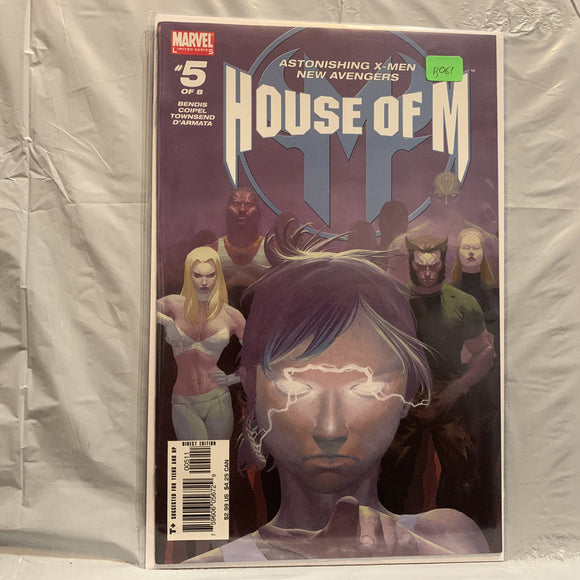 #5 of 8 House of M Astonishing X-Men New Avengers Marvel Comics BG 8667