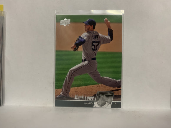#456 Mark Lowe Seattle Mariners 2010 Upper Deck Series 1 Baseball Card NF