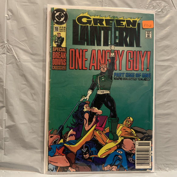 #18 Green Lantern One Angry Guy DC Comics BG 8671