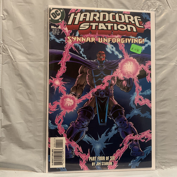 #4 Hardcore Station Synnar Unforgiving Part 4 of 6 DC Comics BG 8674