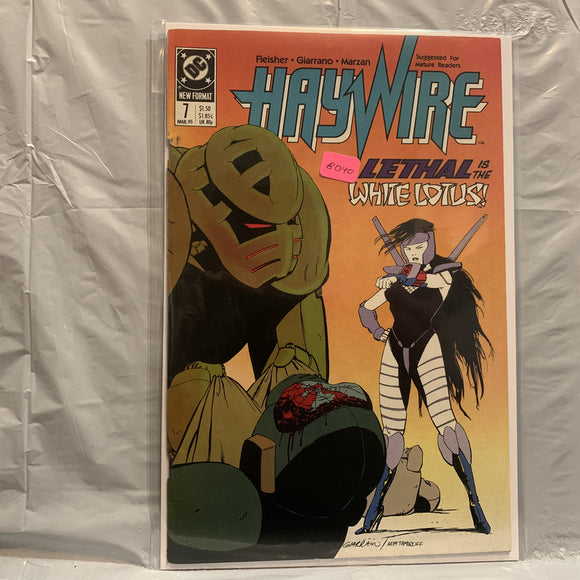 #7 Haywire Lethal is the White Lotus DC Comics BG 8677