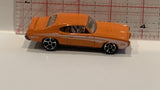 Orange '69 Pontiac GTO  Hot Wheels Toy Diecast Car