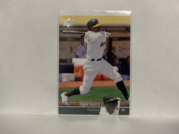 #358 Rajai Davis Oakland Athletics 2010 Upper Deck Series 1 Baseball Card NF